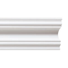 Плинтус потолочный из пенополистирола 104х104х2000 мм Солид С 43/105 - фото 1