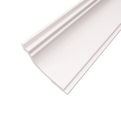 Плинтус потолочный из пенополистирола 85х60х2000 мм под натяжной потолок Солид С 39/85 - фото 2