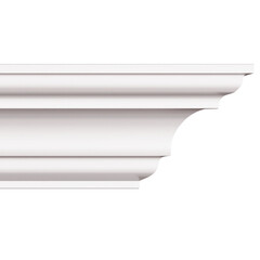 Плинтус потолочный из пенополистирола 60х60х2000 мм Солид С 35/60 - фото 1