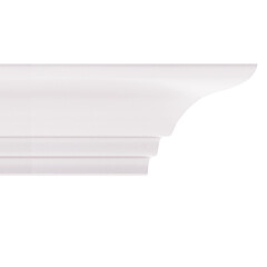Плинтус потолочный из пенополистирола 45х45х2000 мм под натяжной потолок Солид С 25/50 - фото 1