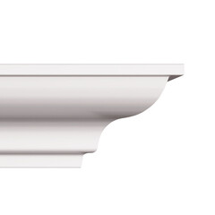 Плинтус потолочный из пенополистирола 70х70х2000 мм Солид С 14/70 - фото 1