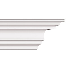 Плинтус потолочный из пенополистирола 50х50х2000 мм Солид С 07/50 - фото 1