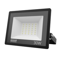 Прожектор светодиодный Gauss Elementary ДО-30 6500К 30 Вт IP65 черный - фото 1