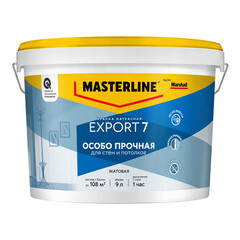 Изображение товара Краска моющаяся Marshall Export 7 база BW белая 9 л
