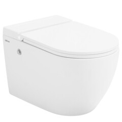 Комплект инсталляции Abber с унитазом Bequem и сиденьем микролифт с импульсным смывом (AC1108P-AC0101P) - фото 6