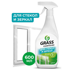 Средство Grass Clean Glass для мытья стекол и зеркал супер блеск 600 мл - фото 2
