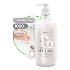 Жидкое мыло Grass Milana жемчужное с дозатором 1 л - фото 2