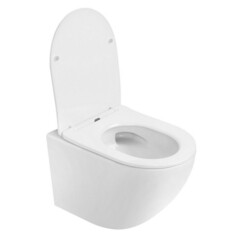 Комплект инсталляции Abber с унитазом Bequem с кнопкой черной и сиденьем микролифт (AC1100T-AC0105-AC0121MB) - фото 4