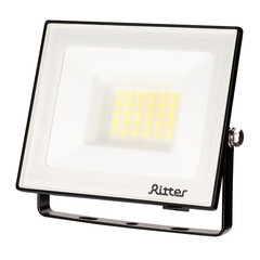 Изображение товара Прожектор светодиодный Ritter Profi 4000К 30 Вт IP65 черный