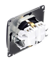 Розетка Systeme Electric Glossa встраиваемая антрацит (GSL000743) - фото 2