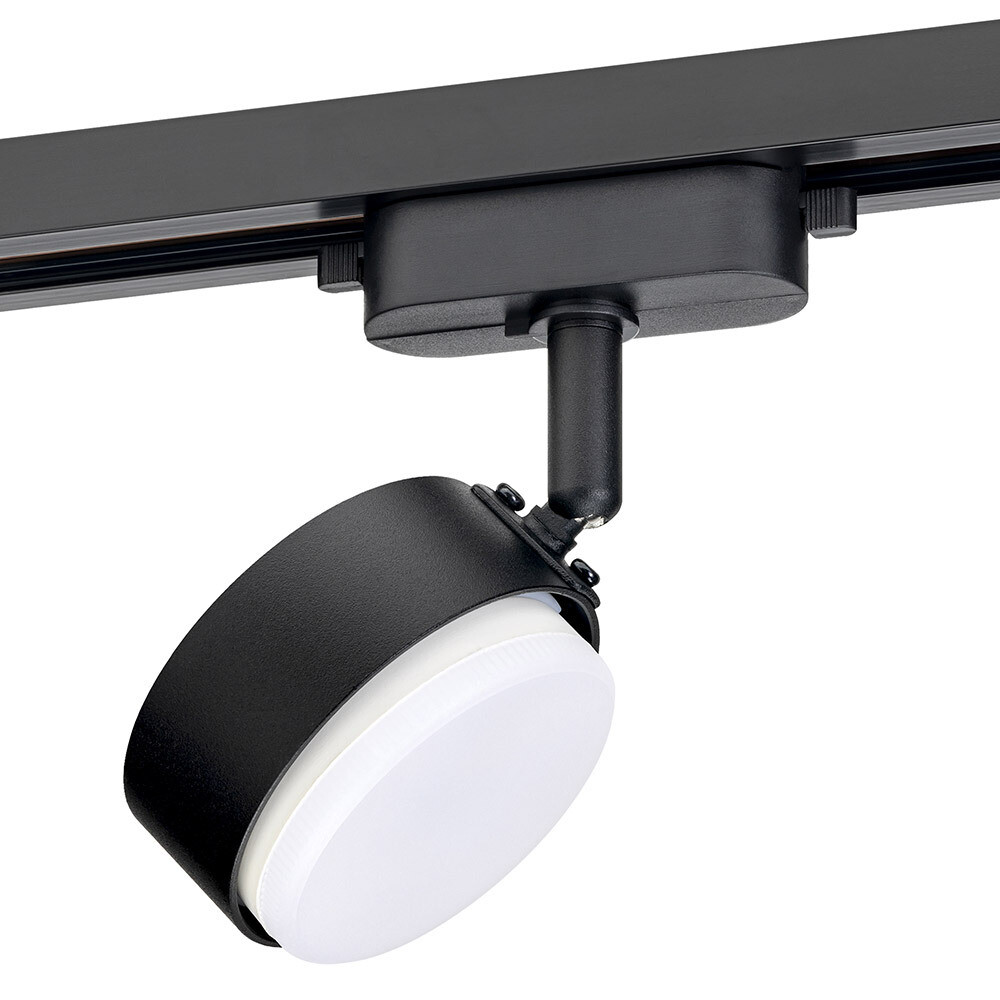 

Трековый светильник однофазный Ritter Artline 12 Вт GX53 4 кв.м черный (59924 5)