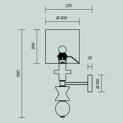 Бра Maytoni Plume E27 60 Вт 220-240 В белое IP20 (MOD298WL-01W) - фото 2