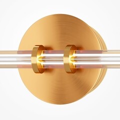 Бра Maytoni Inversion светодиодное 12 Вт 220-240 В латунь 3000К IP20 (MOD340WL-L10BS3K) - фото 6