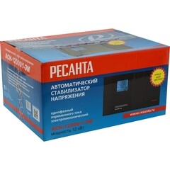 Стабилизатор напряжения Ресанта АСН-12 000 -1-ЭМ однофазный 220 В 12 кВт напольный - фото 7