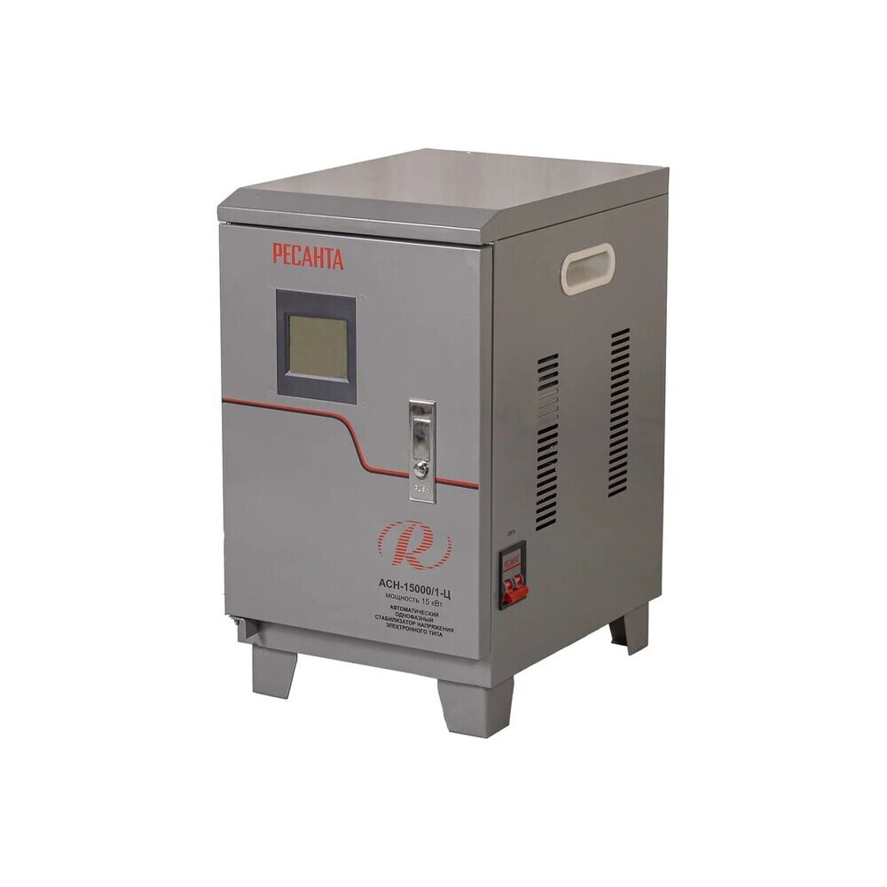 Изображение товара Стабилизатор напряжения Ресанта АСН-15 000-1-Ц однофазный 220 В 15 кВт напольный