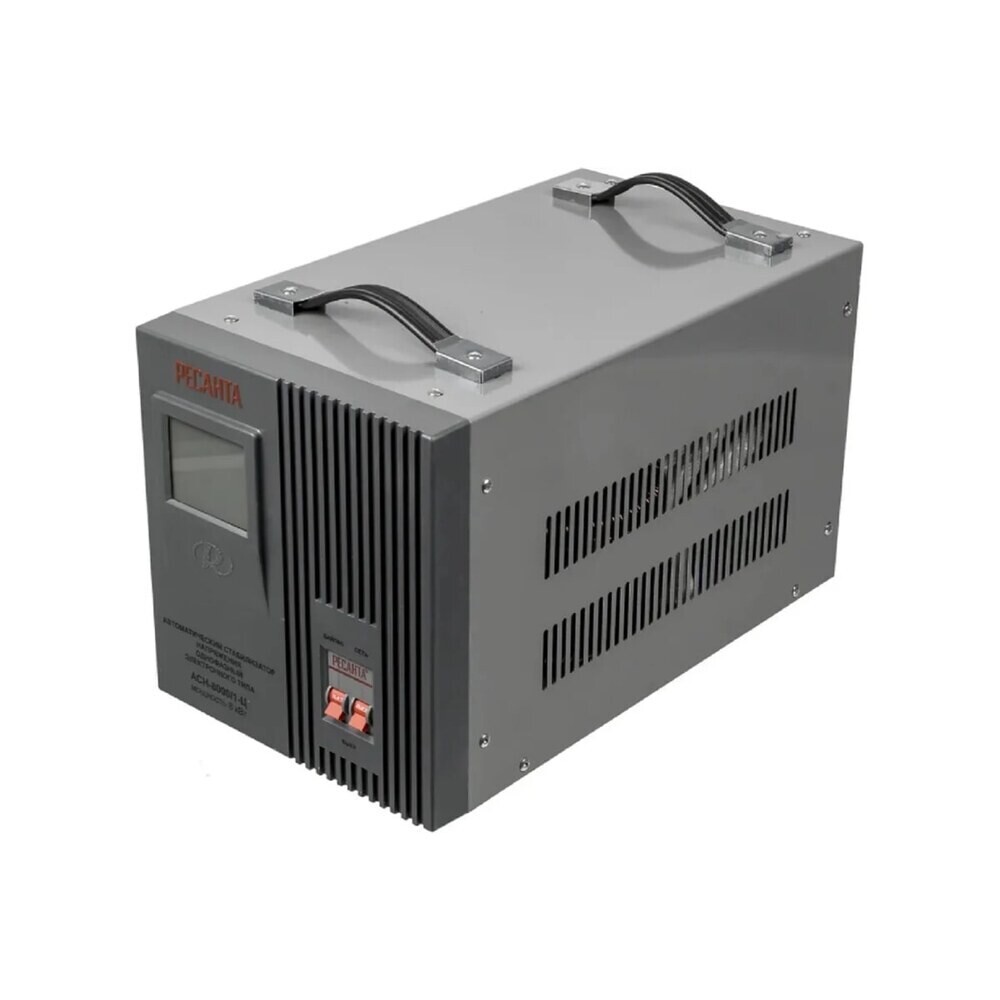 Изображение товара Стабилизатор напряжения Ресанта АСН-8 000-1-Ц 8 кВт напольный для дома и промышленности