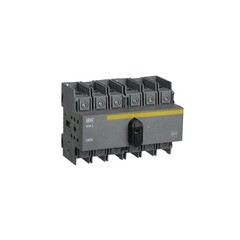 Изображение товара Выключатель-разъединитель IEK Karat ВРМ-3 3P 100А 400-690 В на DIN-рейку (MVR30-3-100)