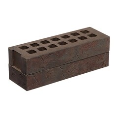 Изображение товара Кирпич облицовочный пустотелый коричневый Halb 5-41-00-3-43 М200 250х85х40 мм 0,5 NF Recke