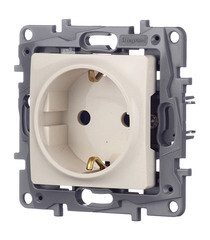 Розетка Legrand Etika встраиваемая слоновая кость (672321) - фото 4