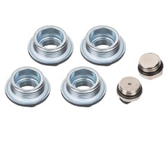 Набор присоединительный Royal Thermo 1" х 3/4" для радиатора черный 7 предметов (НС-1614228) - фото 2