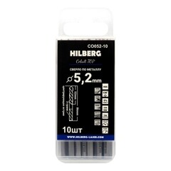 Набор сверл по металлу спиральных Hilberg Cobalt 5% Top 5,2х86 мм кобальтовое (10 шт.) (CO052-10) - фото 3