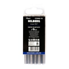 Набор сверл по металлу спиральных Hilberg Cobalt 5% Top 6х93 мм кобальтовое (10 шт.) (CO060-10) - фото 2
