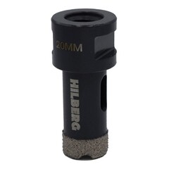 Изображение товара Коронка алмазная по керамограниту 20 мм Hilberg Super Hard (HH620)