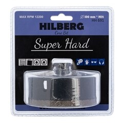 Коронка алмазная по керамограниту 100 мм Hilberg Super Hard (HH691) - фото 3