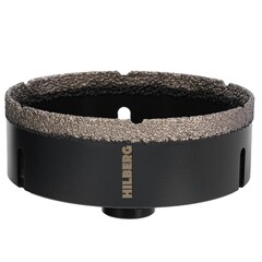 Изображение товара Коронка алмазная по керамограниту 120 мм Hilberg Super Hard (HH693)