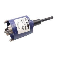 Изображение товара Коронка алмазная по бетону 68 мм SDS-plus Hilberg Laser Magnet с хвостовиком (HMM68)