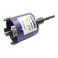 Изображение товара Коронка алмазная по бетону 72 мм SDS-plus Hilberg Laser Magnet с хвостовиком (HMM72)