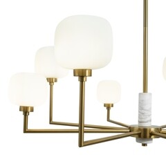 Люстра потолочная Freya Tender G9 320 Вт 30 кв.м (FR5373CL-08BS) - фото 4