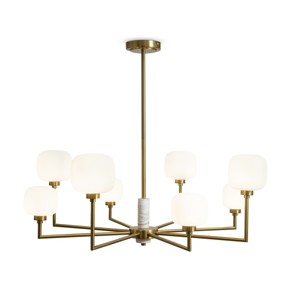 Изображение товара Люстра потолочная Freya Tender G9 320 Вт 30 кв.м металлическая стекло современная