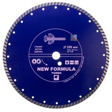 Диск алмазный по бетону Trio-Diamond New Formula Turbo 350х25,4х3,2 мм турбо сухой рез (T109)