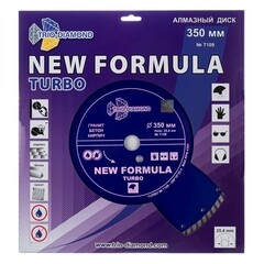 Диск алмазный по бетону Trio-Diamond New Formula Turbo 350х25,4х3,2 мм турбо сухой рез (T109) - фото 3