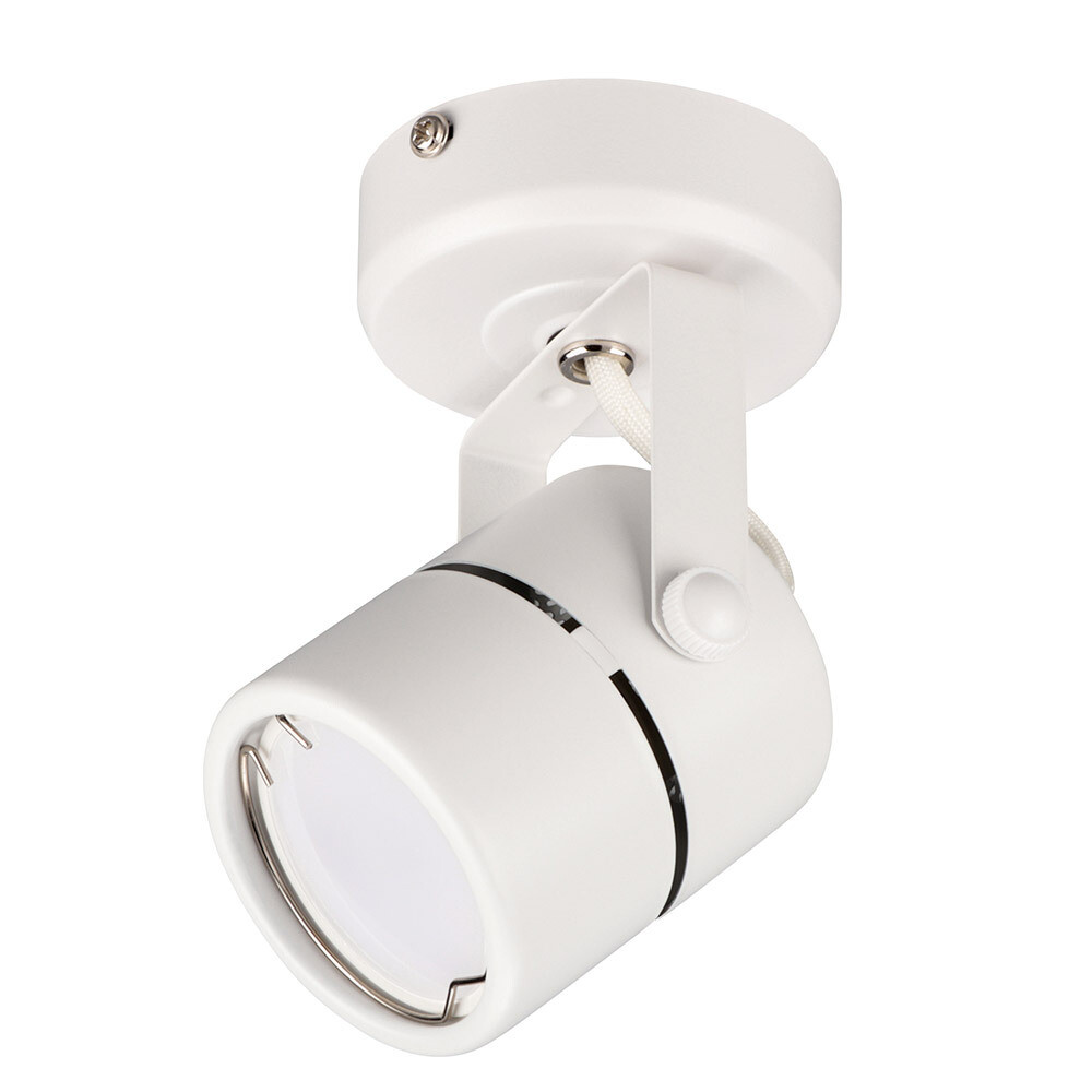 Изображение товара Настенно-потолочный поворотный светильник Arton Ritter GU10 40 Вт белый IP20