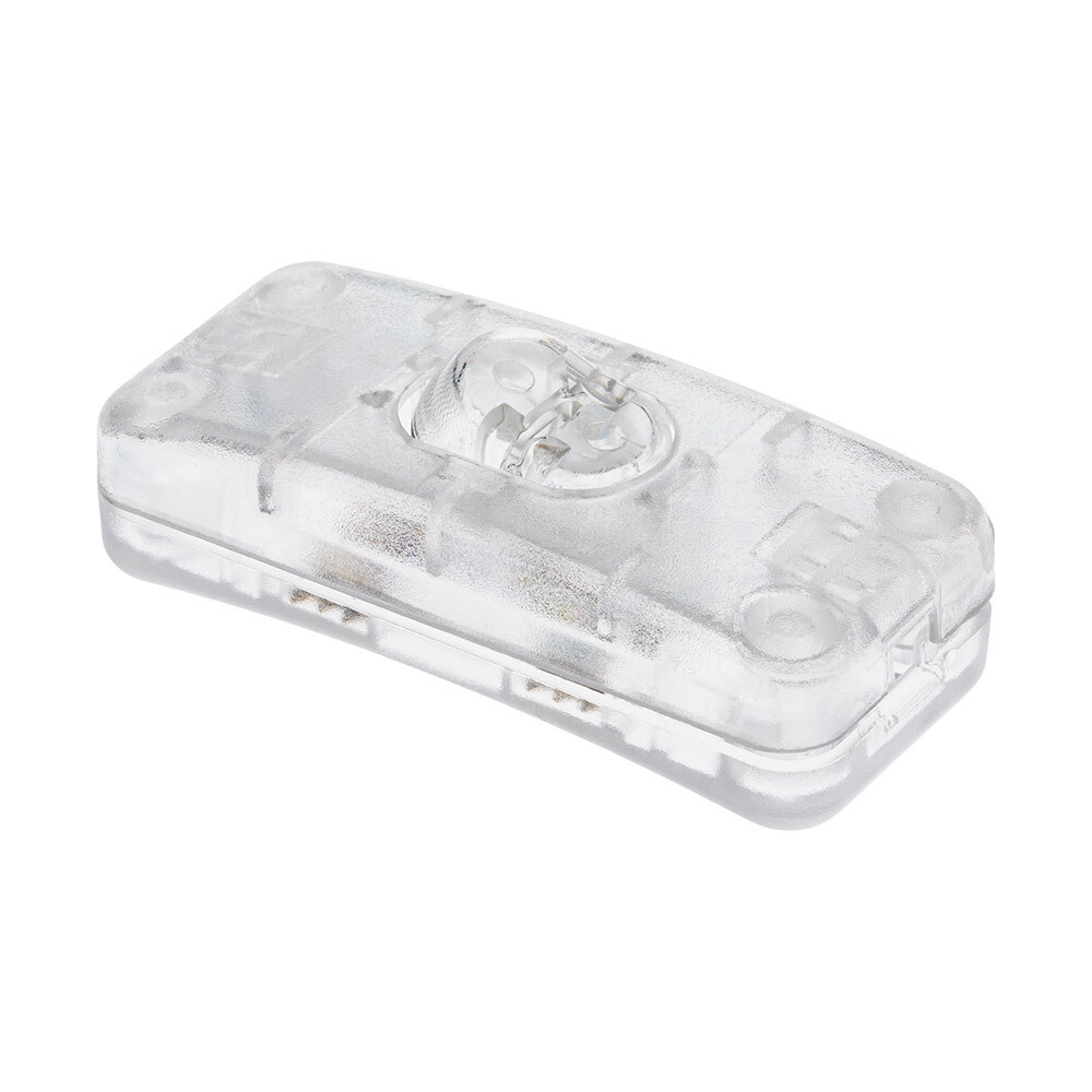 

Выключатель кнопочный для светильника Duwi IP20 230 В прозрачный (26802