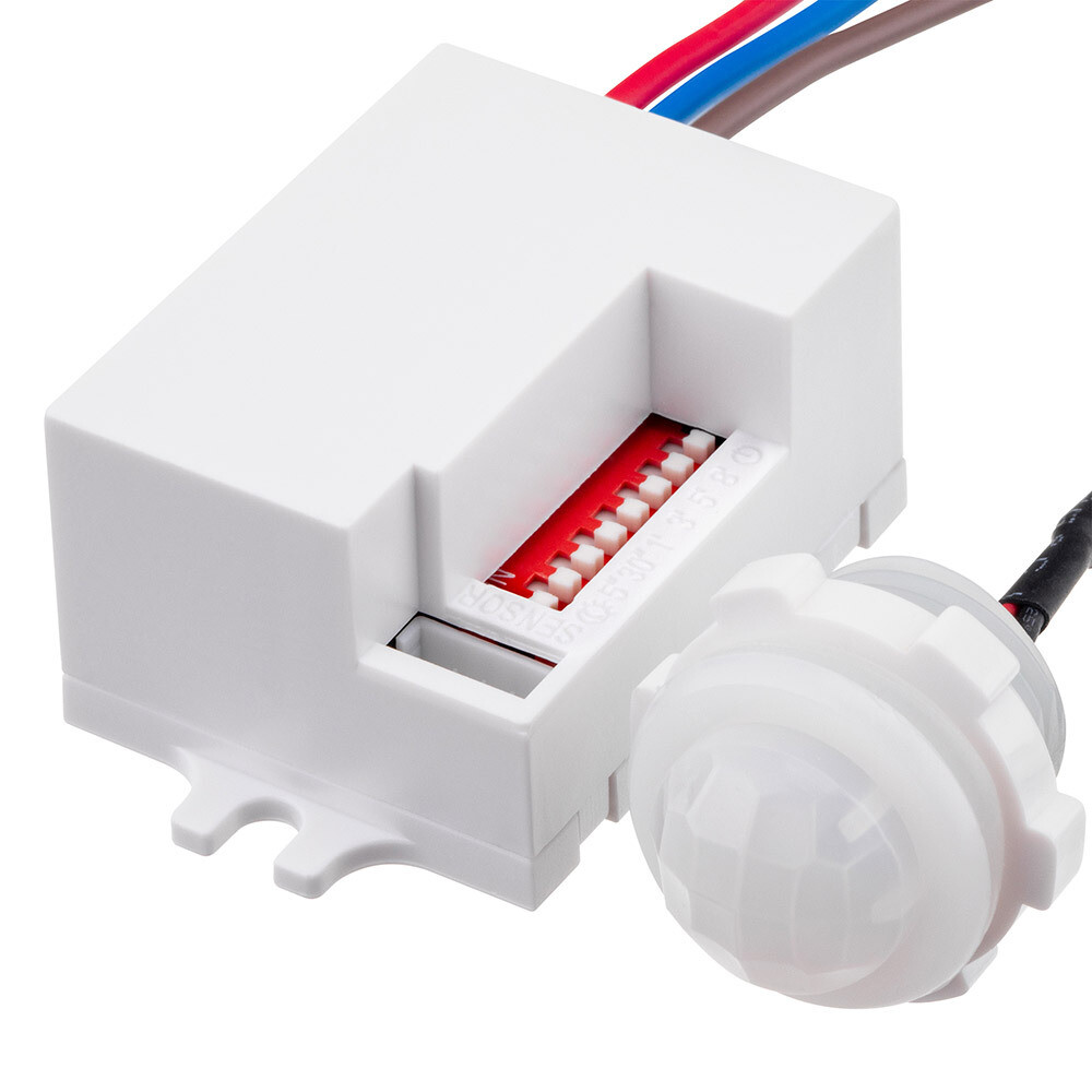 

Датчик движения встраиваемый Duwi DDV-03 IP20 230 В 360 градусов до 6 м белый (25820 9)