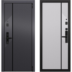 Дверь входная Torex Талса Смарт правая оскуро - бьянко 950х2050 мм с электронным замком - фото 1