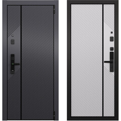 Изображение товара Дверь входная Torex Талса Смарт правая оскуро - бьянко 860х2050 мм с электронным замком