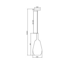 Светильник подвесной Maytoni Duality E27 60 Вт 3 кв.м черный IP20 (MOD271PL-01B9) - фото 2