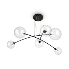 Люстра потолочная Maytoni Mood G4 120 Вт 6 кв.м (MOD172PL-06B) - фото 6
