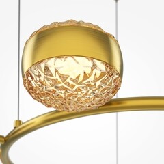 Люстра светодиодная потолочная Maytoni Mind 80 Вт 3000К 40 кв.м (MOD299PL-L80BS3K) - фото 5