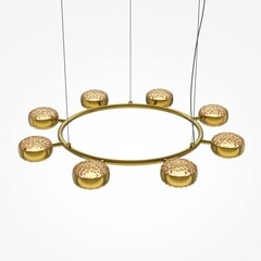 Люстра светодиодная потолочная Maytoni Mind 80 Вт 3000К 40 кв.м (MOD299PL-L80BS3K) - фото 4