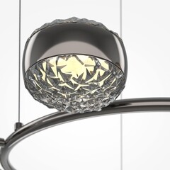 Люстра светодиодная потолочная Maytoni Mind 80 Вт 3000К 40 кв.м (MOD299PL-L80BC3K) - фото 5