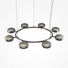 Люстра светодиодная потолочная Maytoni Mind 80 Вт 3000К 40 кв.м (MOD299PL-L80BC3K) - фото 4