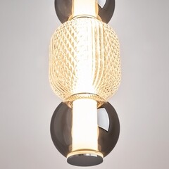 Светильник светодиодный подвесной Maytoni Drop 3000К 16 Вт 8 кв.м хром IP20 (MOD273PL-L16CH3K) - фото 3