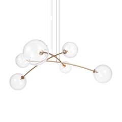 Люстра потолочная Maytoni Mood G4 120 Вт 6 кв.м (MOD172PL-06BS) - фото 4