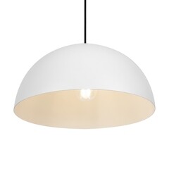 Светильник подвесной Maytoni Basic colors E27 40 Вт 2 кв.м белый IP20 (MOD168PL-01W) - фото 5