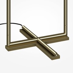 Торшер светодиодный Maytoni 12 Вт латунь 3000К IP20 (Z020FL-L12BS3K) - фото 4